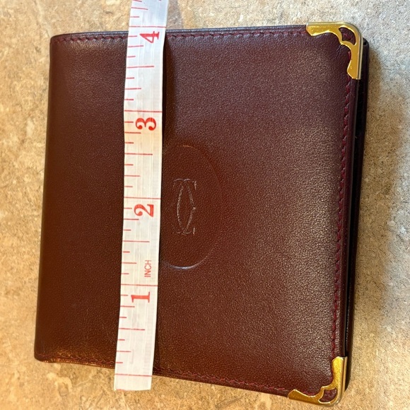 Cartier Unisex bi-fold wallet with 8 pockets, Made In Italy - Picture 14 of 15